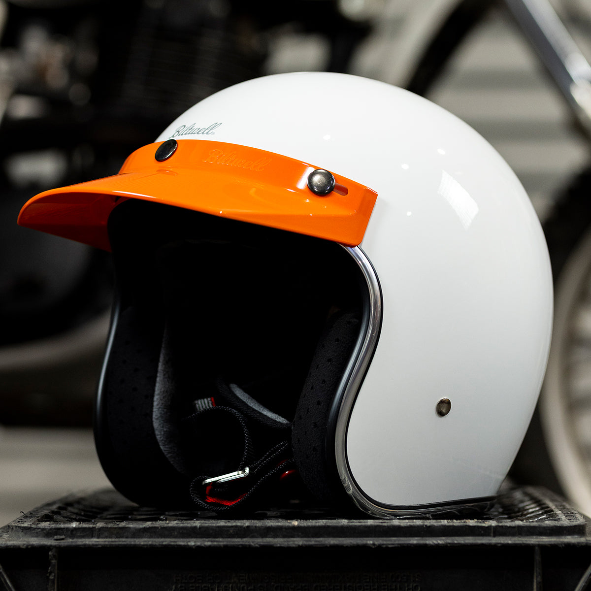 Moto Visor - Orange