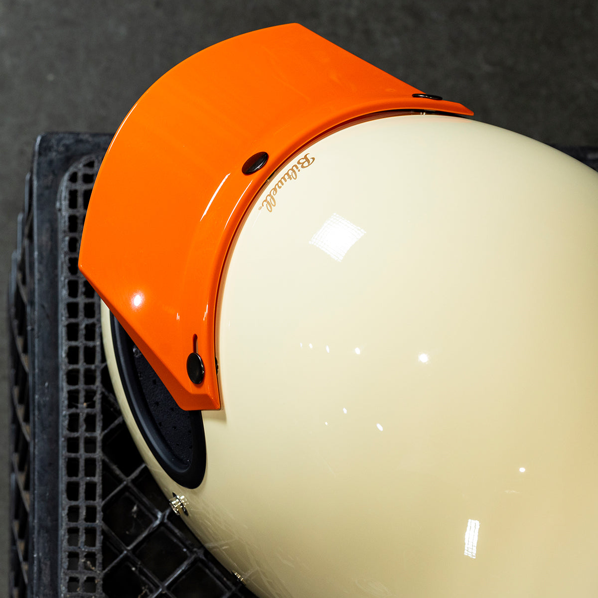 Moto Visor - Orange