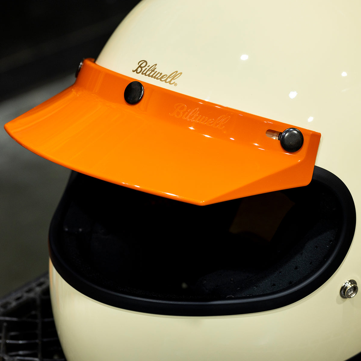 Moto Visor - Orange