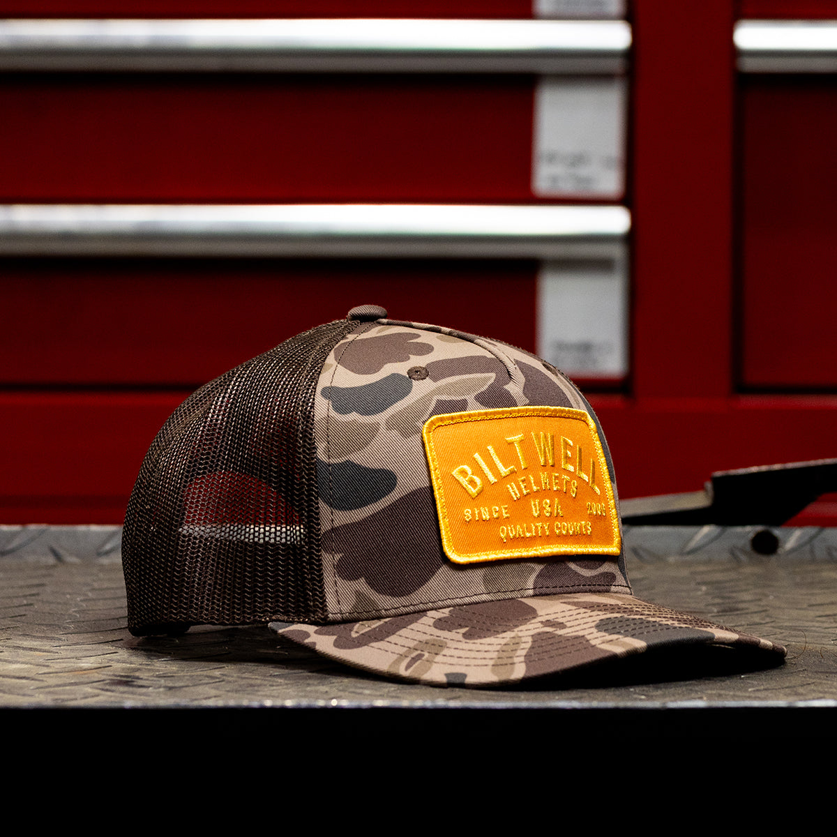 Bark Snap Back - Brown Camo