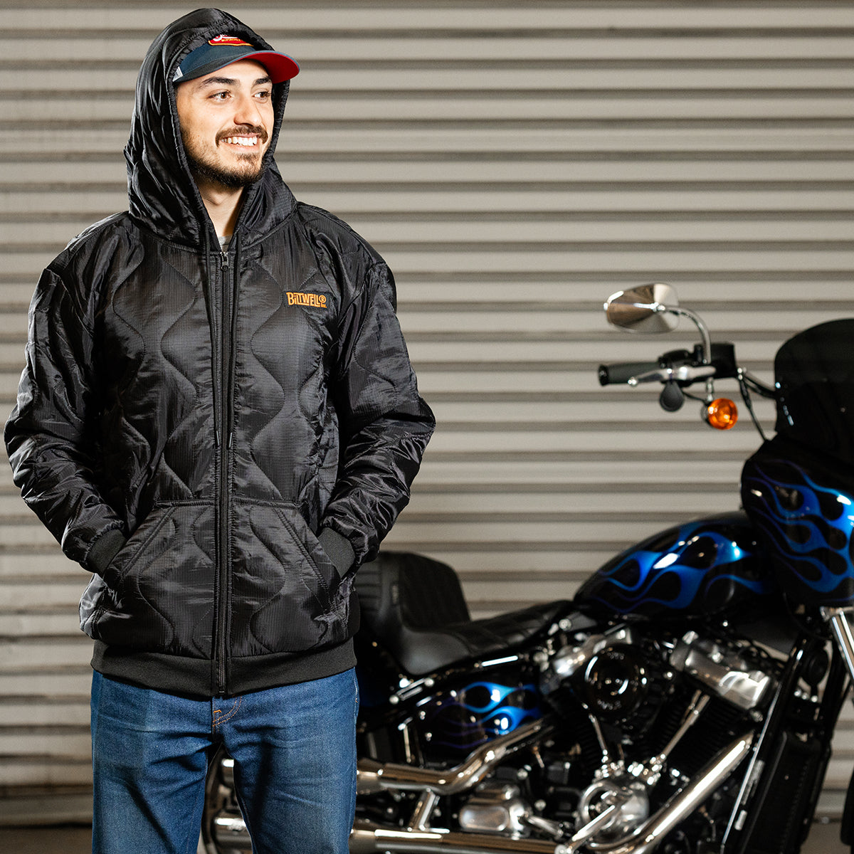 CLOSEOUT Woobie Zip Hoodie Black