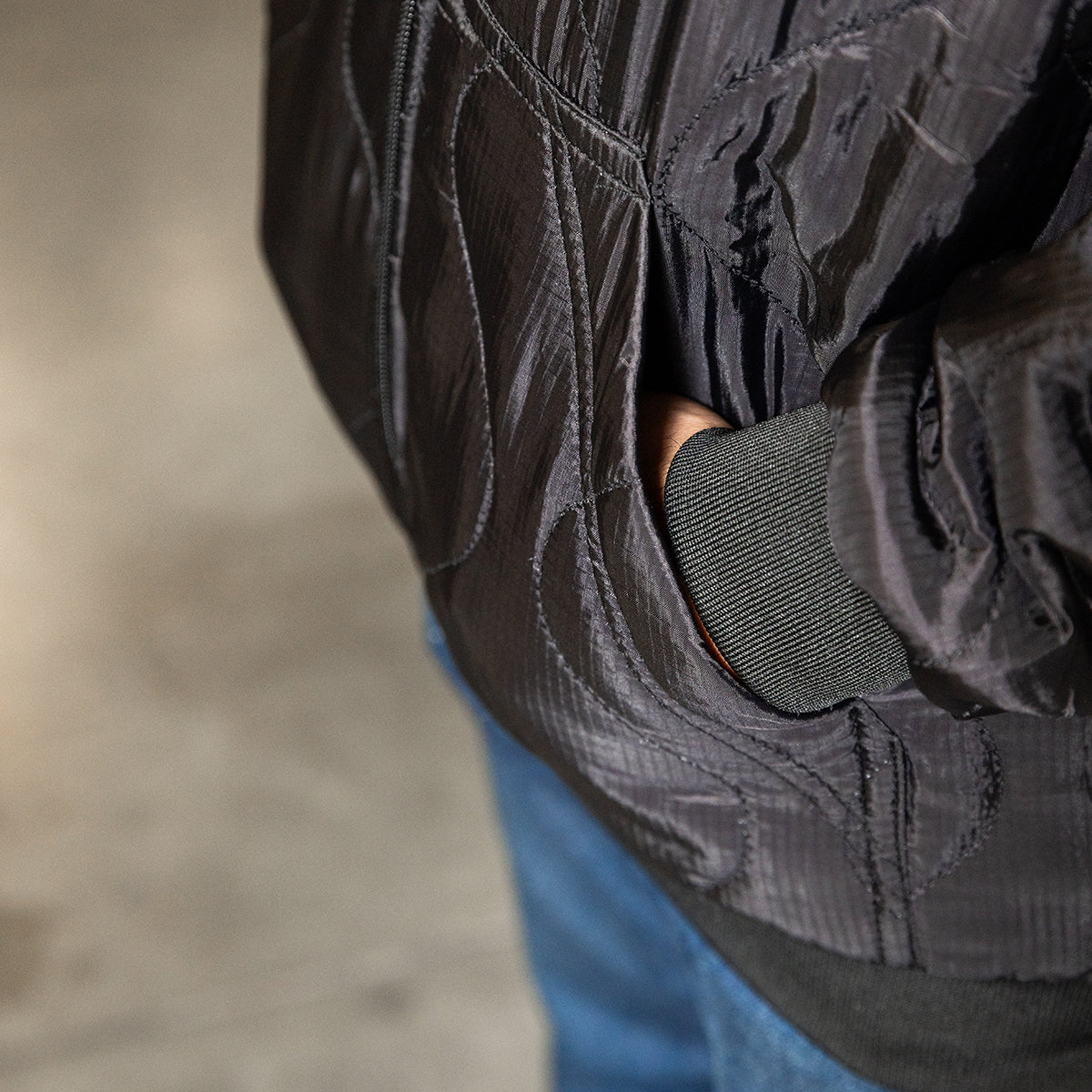 CLOSEOUT Woobie Zip Hoodie Black