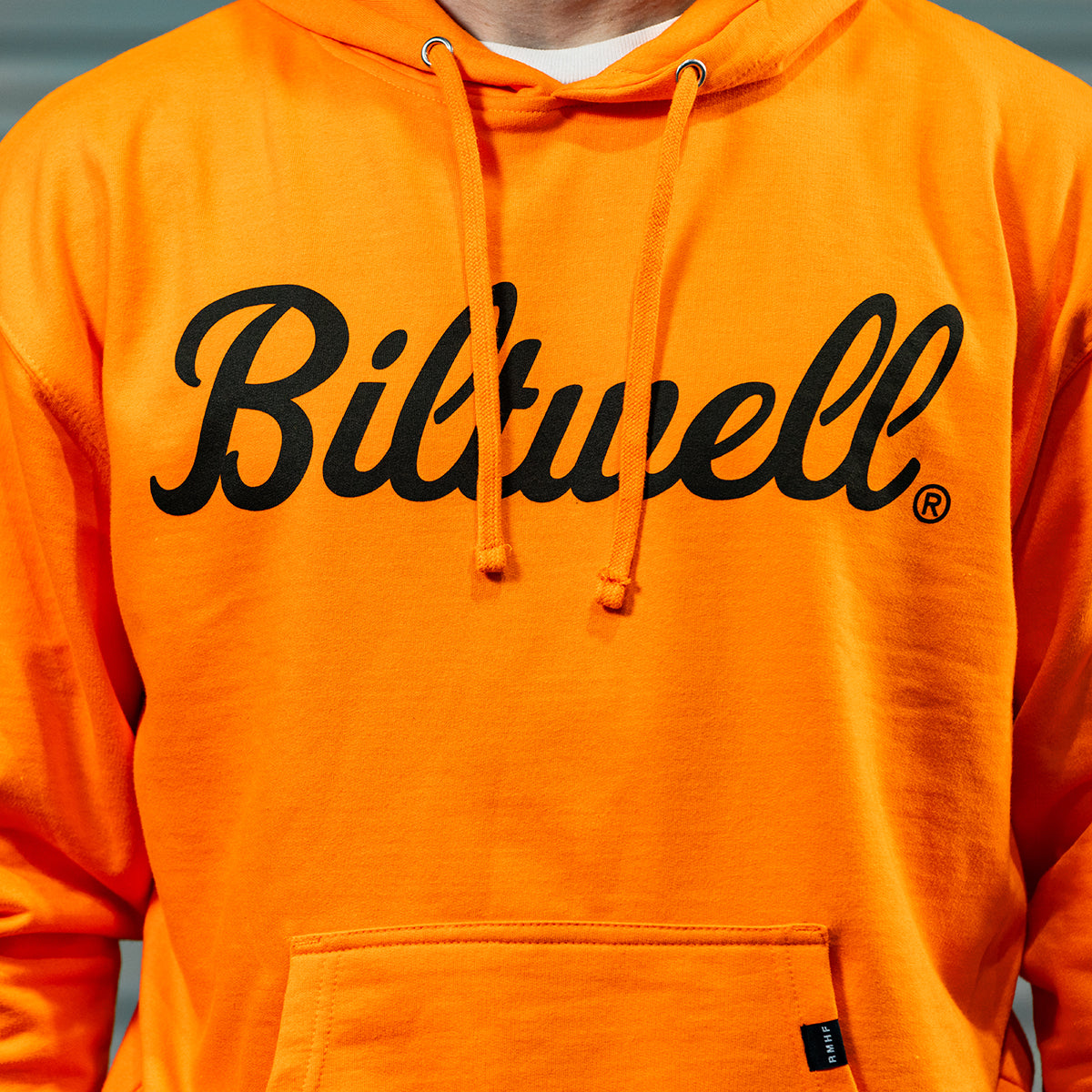 CLOSEOUT Script Pullover Hoodie - Hi-Vis