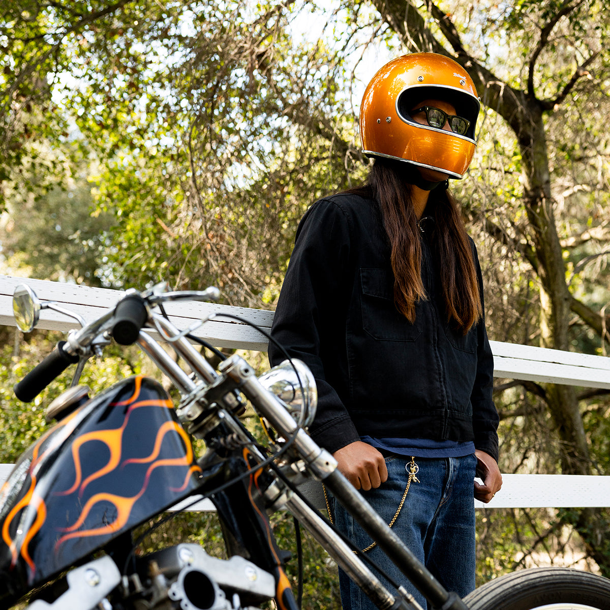 Gringo Helmet - Metallic Sunburst