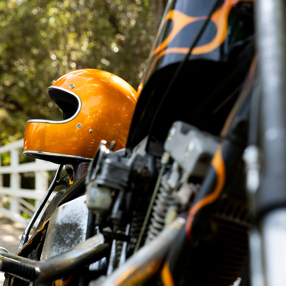 Gringo Helmet - Metallic Sunburst