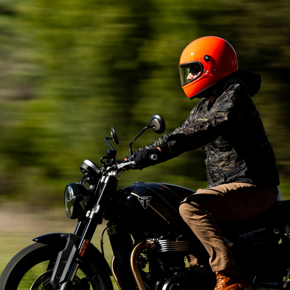 Gringo S Helmet - Gloss Hazard Orange