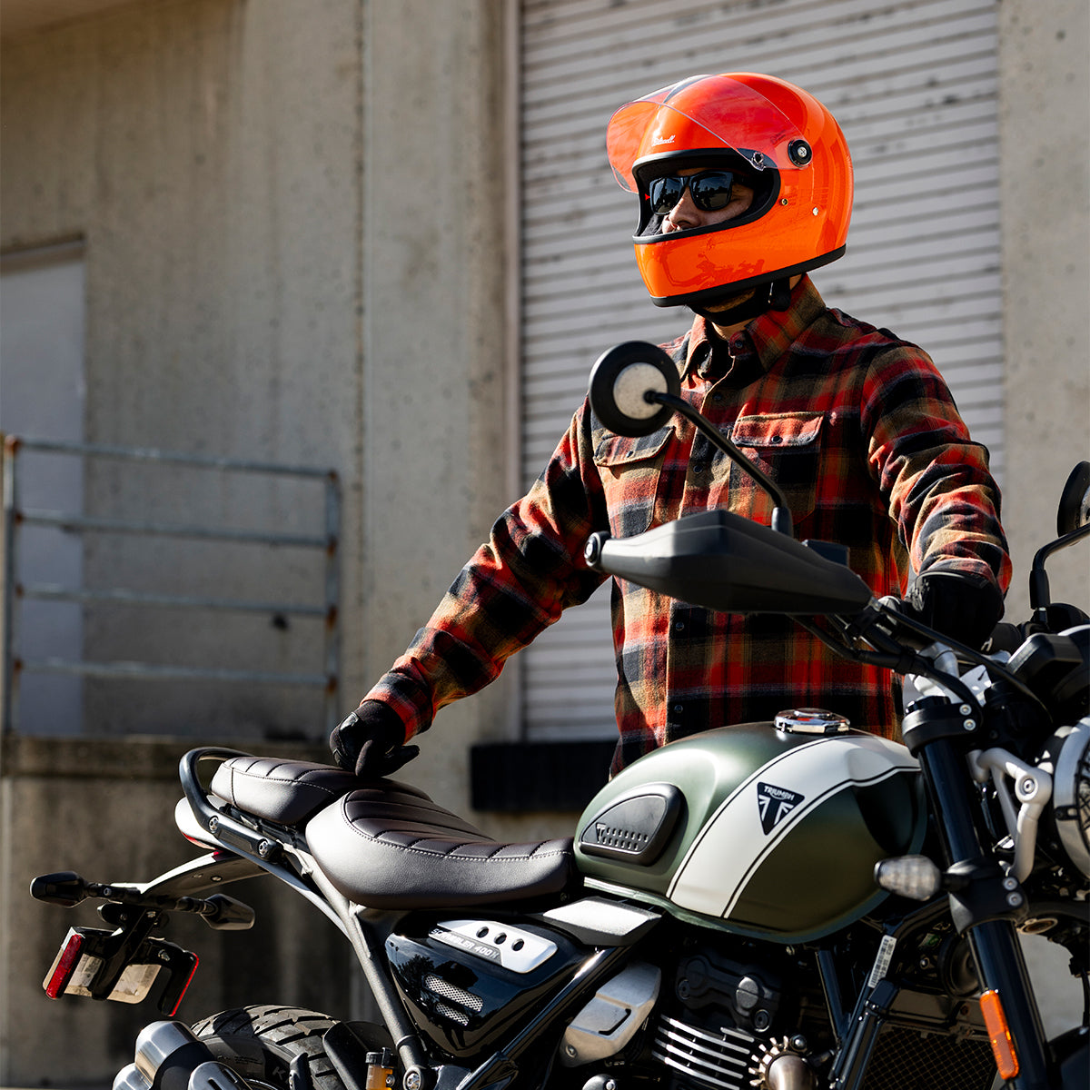 Gringo S Helmet - Gloss Hazard Orange