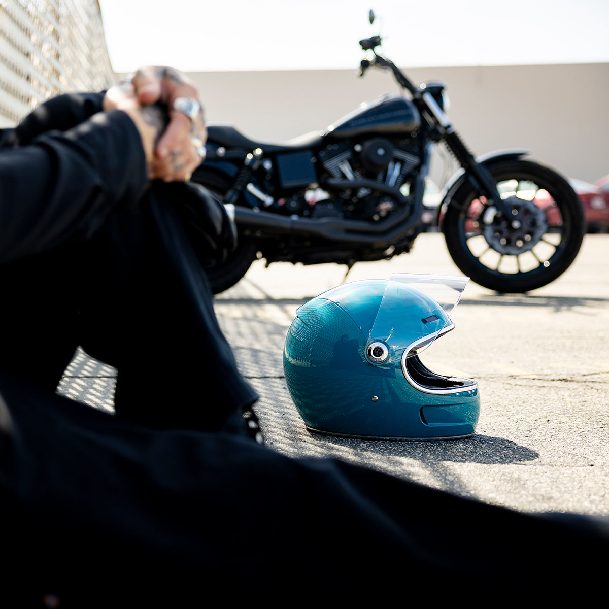 Gringo SV Helmet - Gloss Atlantic Teal