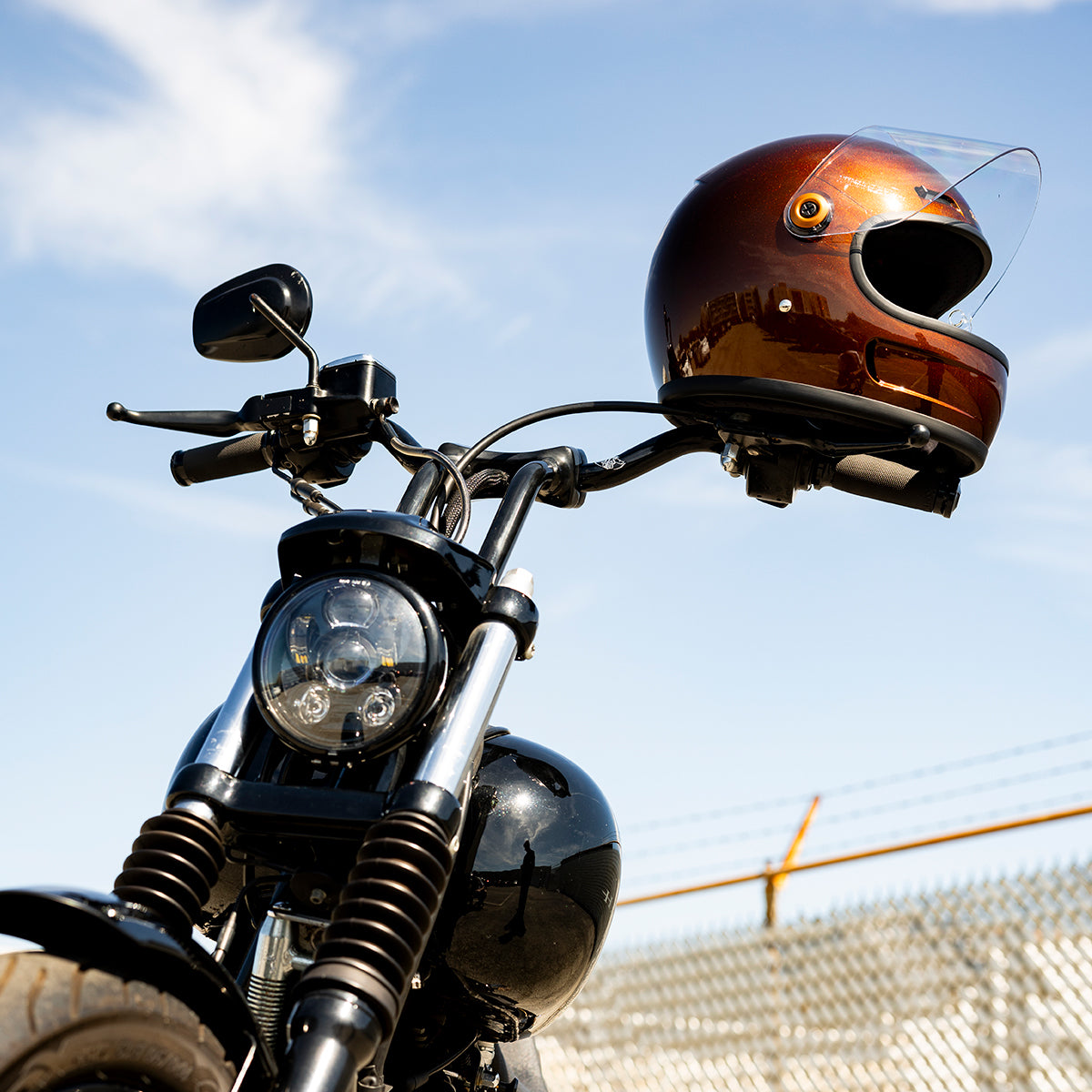Gringo SV Helmet - Metallic Whiskey