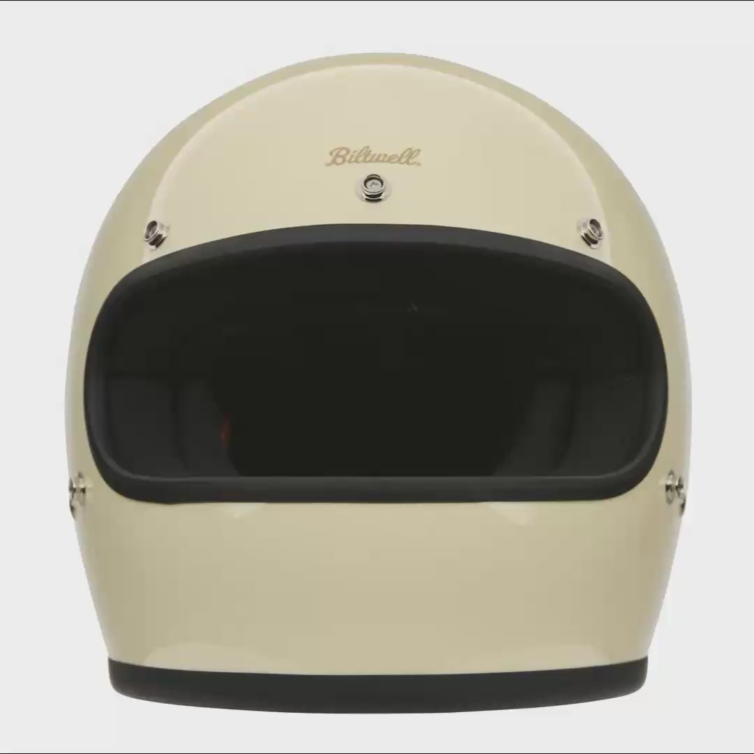 Gringo Helmet - Gloss Vintage White