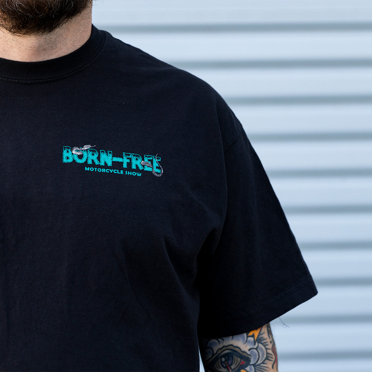 Born-Free Snake Knuckle T-Shirt