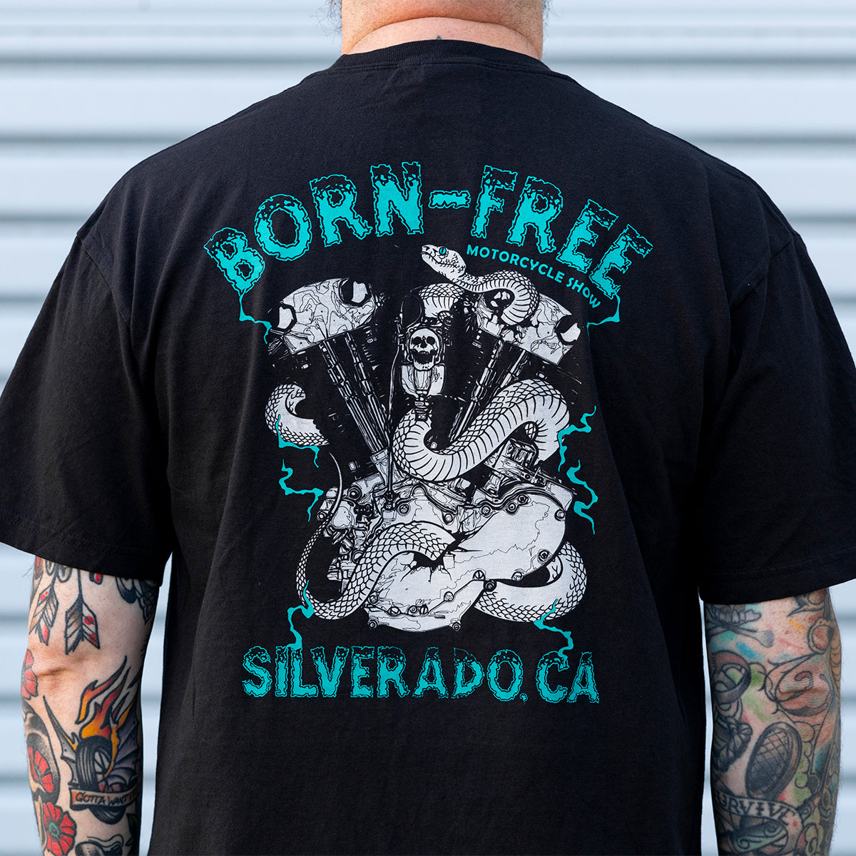 Born-Free Snake Knuckle T-Shirt