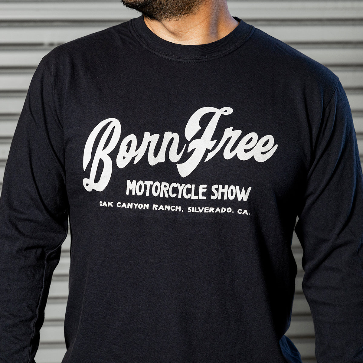 Born-Free Flow Logo Long Sleeve