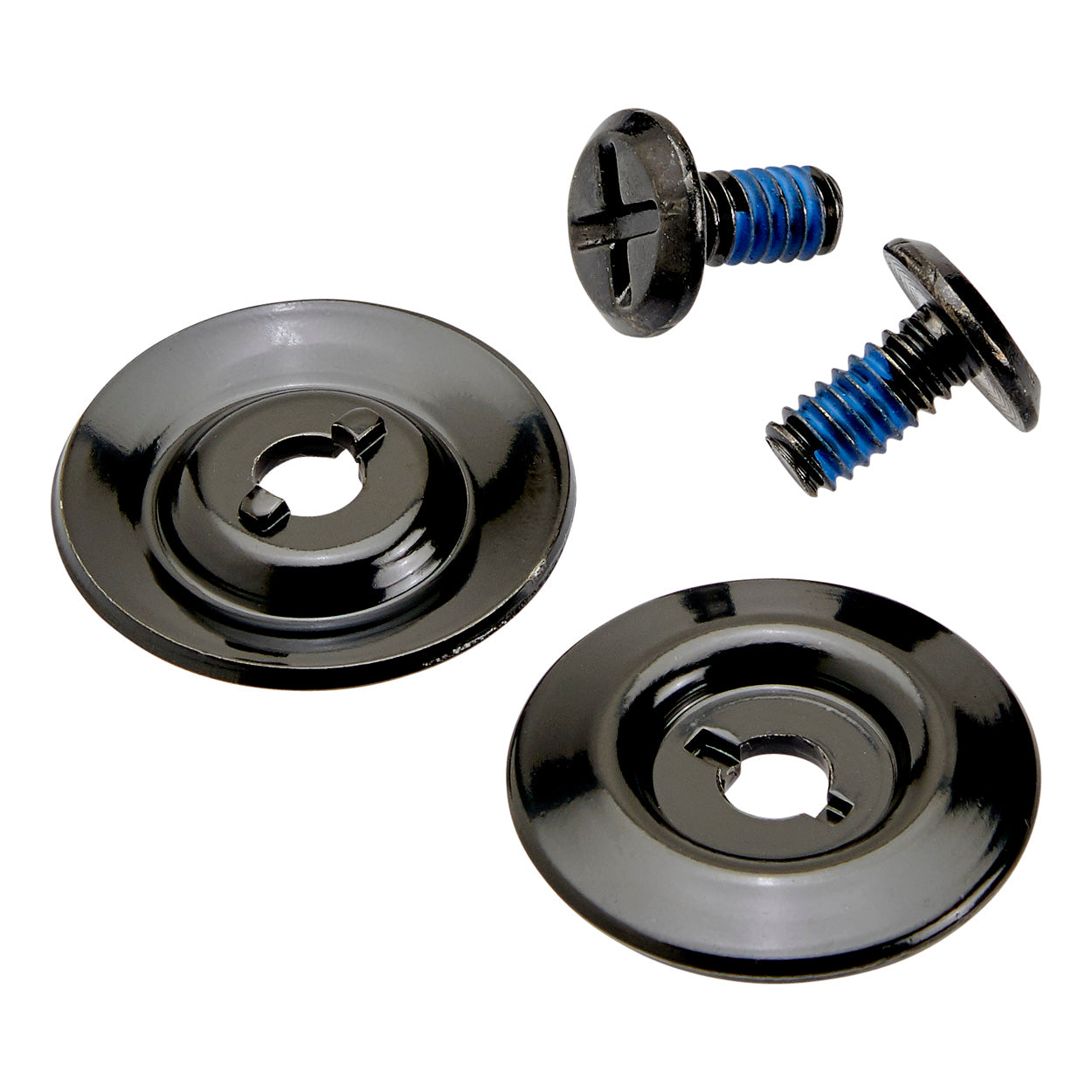 Helmet Hardware Kit - Black Screw / Black Baseplate