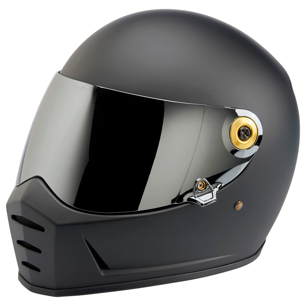 Helmet Hardware Kit - Black Screw / Gold Baseplate