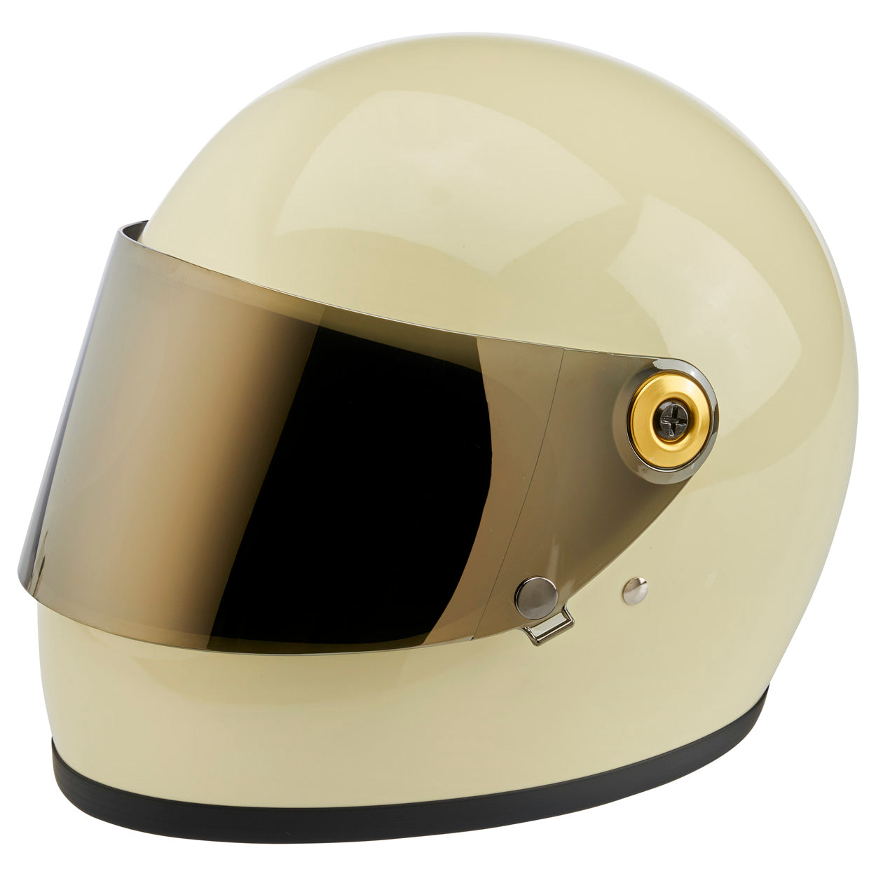 Helmet Hardware Kit - Black Screw / Gold Baseplate