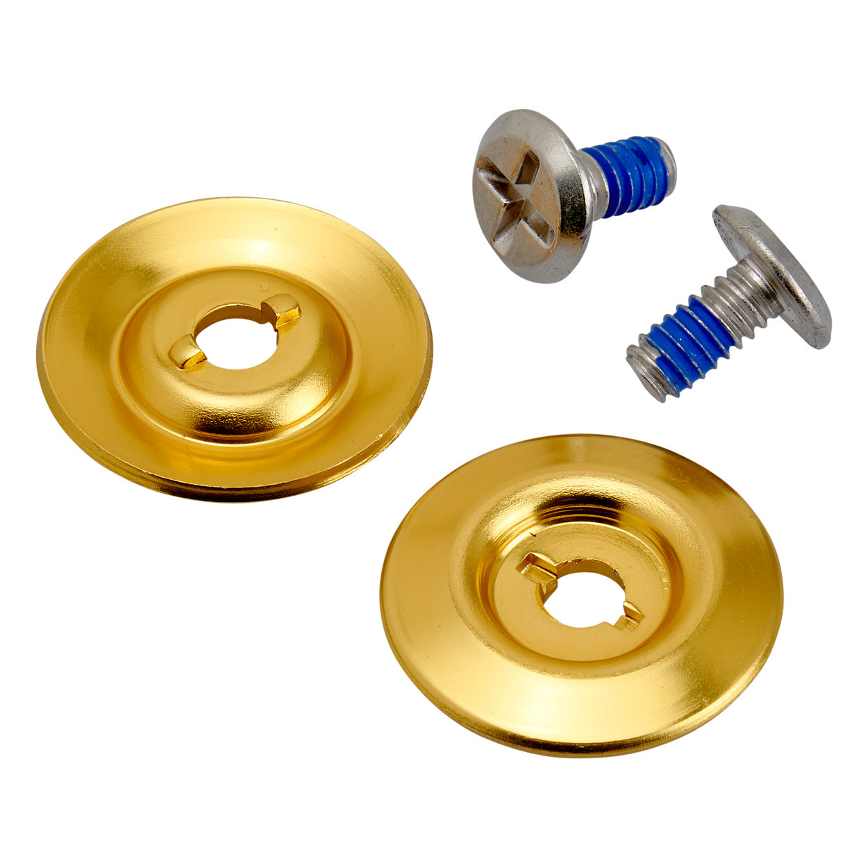 Helmet Hardware Kit - SS Screw / Gold Baseplate