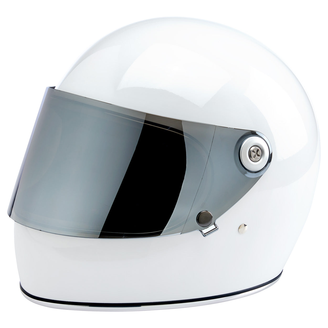 Helmet Hardware Kit - SS Screw / Silver Baseplate