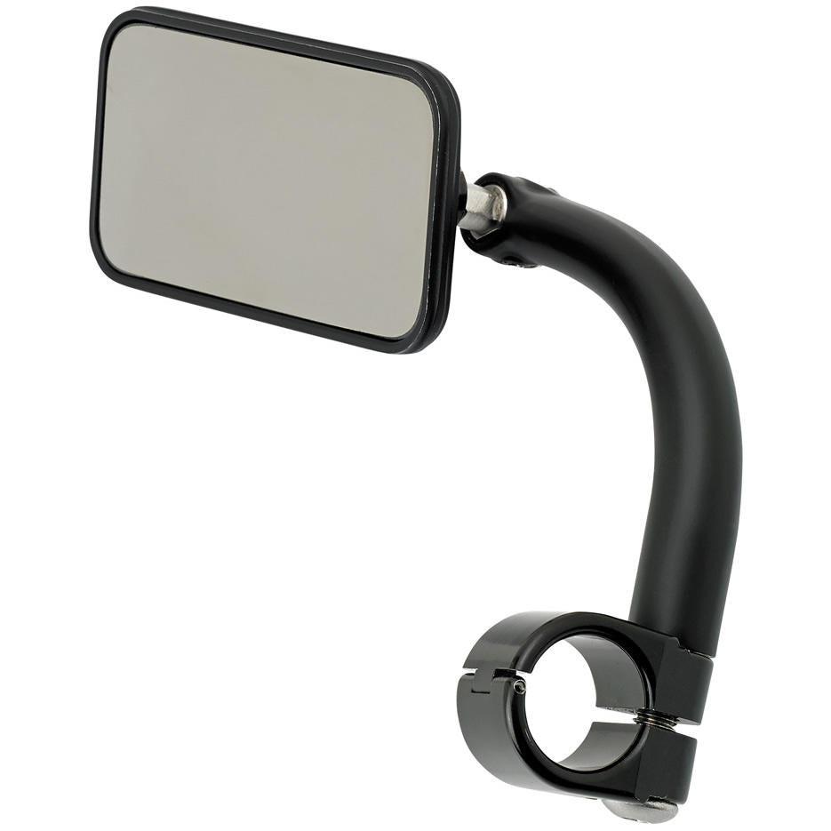 Utility Mirror Rectangle Clamp-on - Black