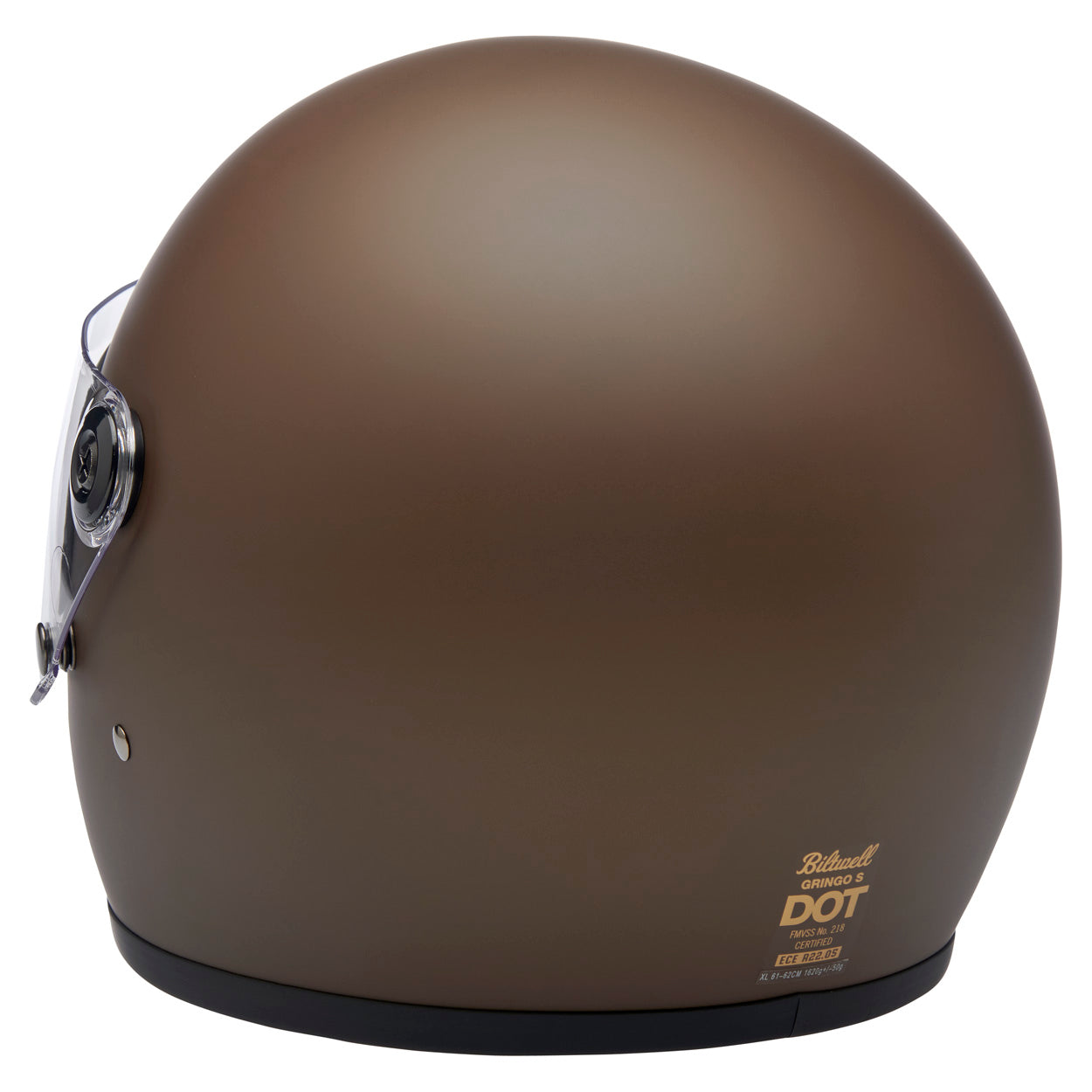 CLOSEOUT Gringo S ECE R22.05 Helmet - Flat Chocolate
