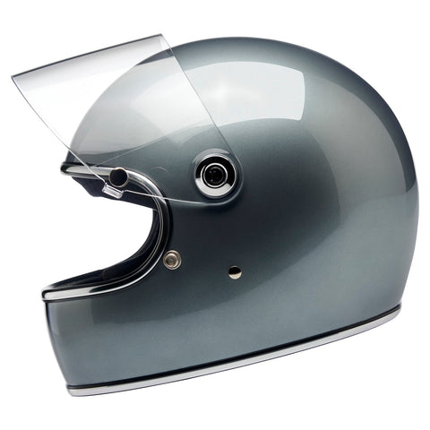Arbejdsgiver Antage Opgive Biltwell Gringo S ECE Helmet - Metallic Sterling – Biltwell Inc.