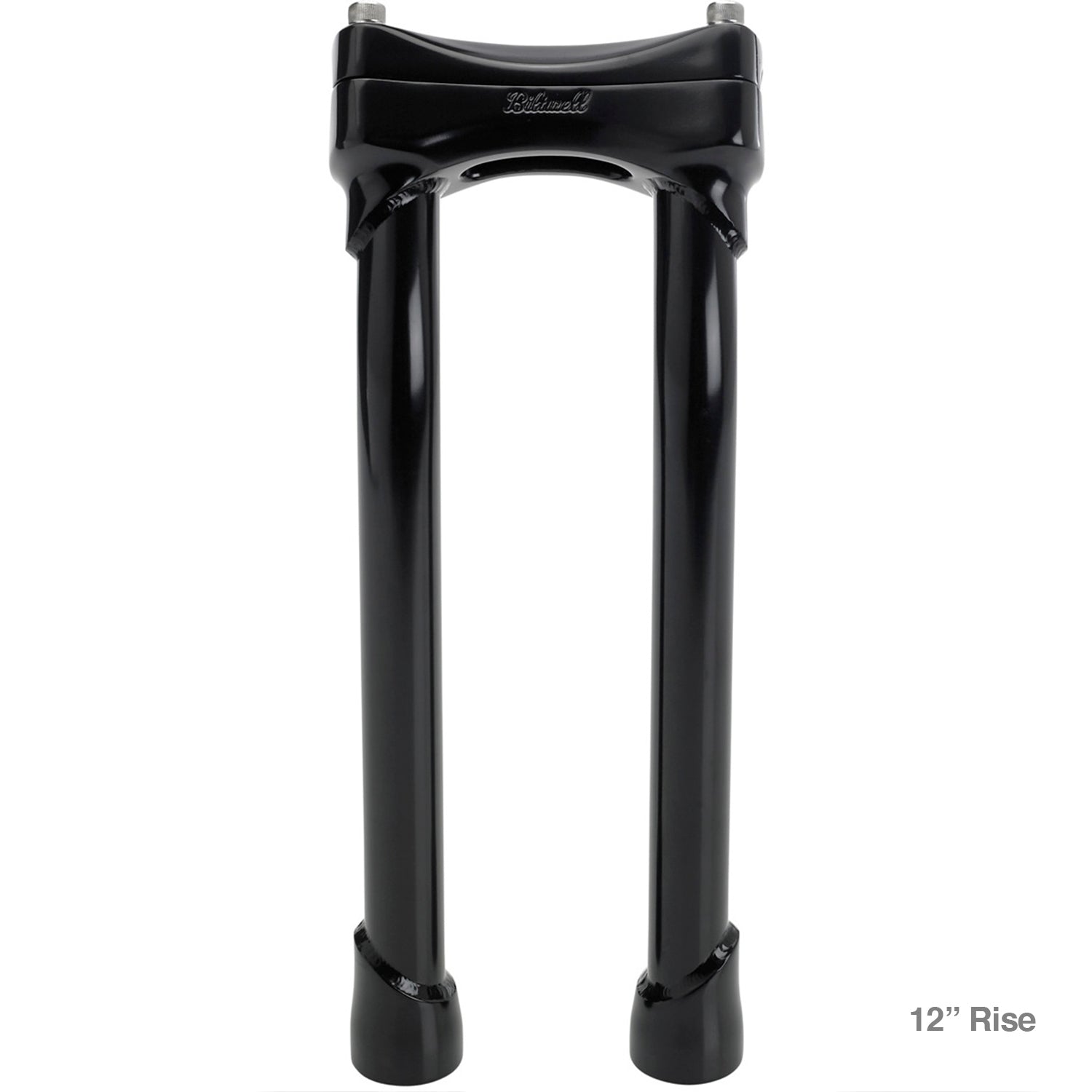 Murdock Pullback Risers 6" 8" 10" 12" - Black Electroplate