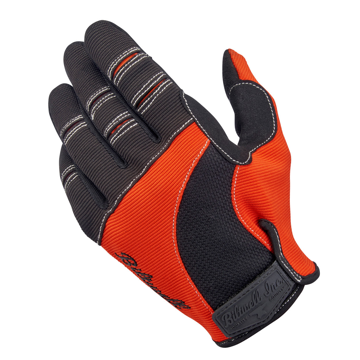 Moto Gloves - Orange/Black