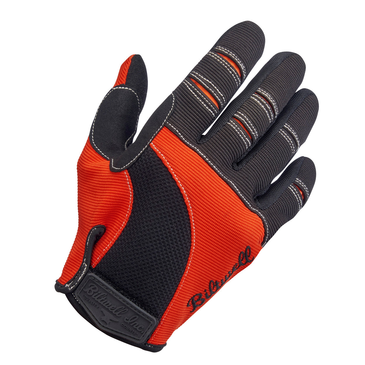 Moto Gloves - Orange/Black