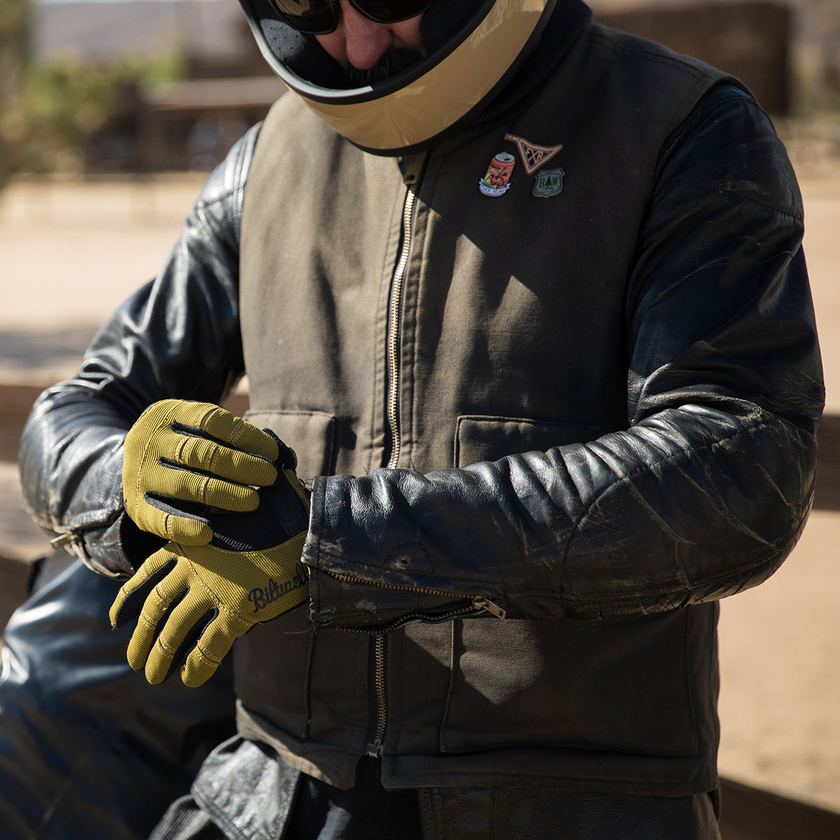 Guantes Moto - Biltwell - Custom Center-Harley & Custom