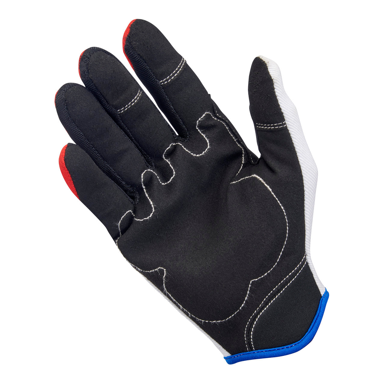 Moto Gloves - Red/White/Blue