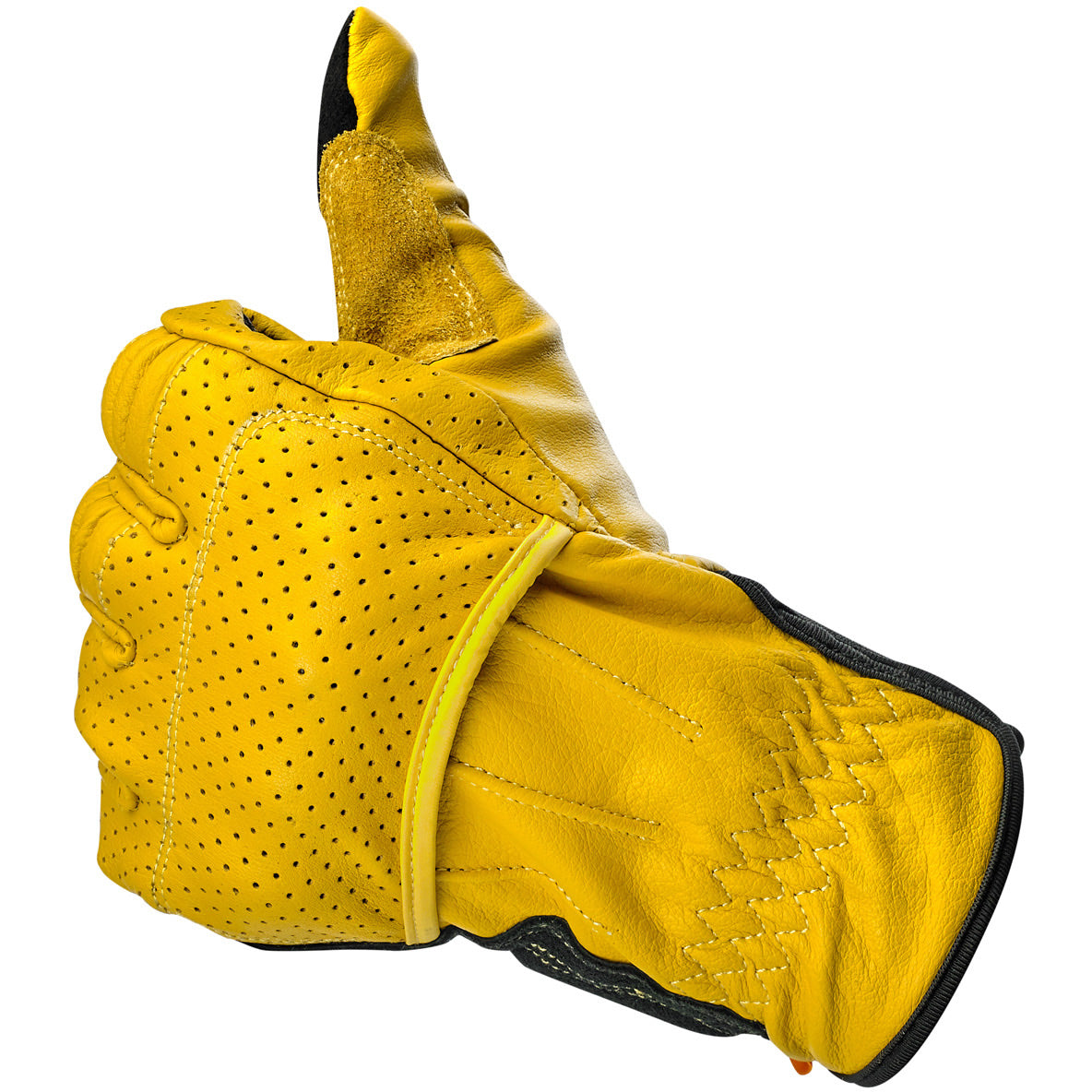 Biltwell Work Gloves 2.0 - Gold