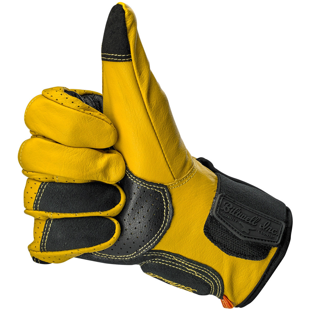 Borrego Gloves - Gold/Black