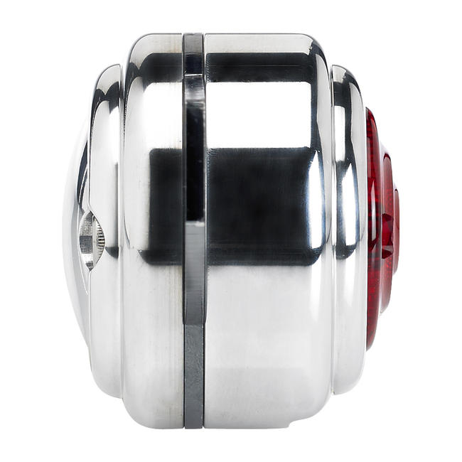 Taillight Backing Plate Ribbed - Polished