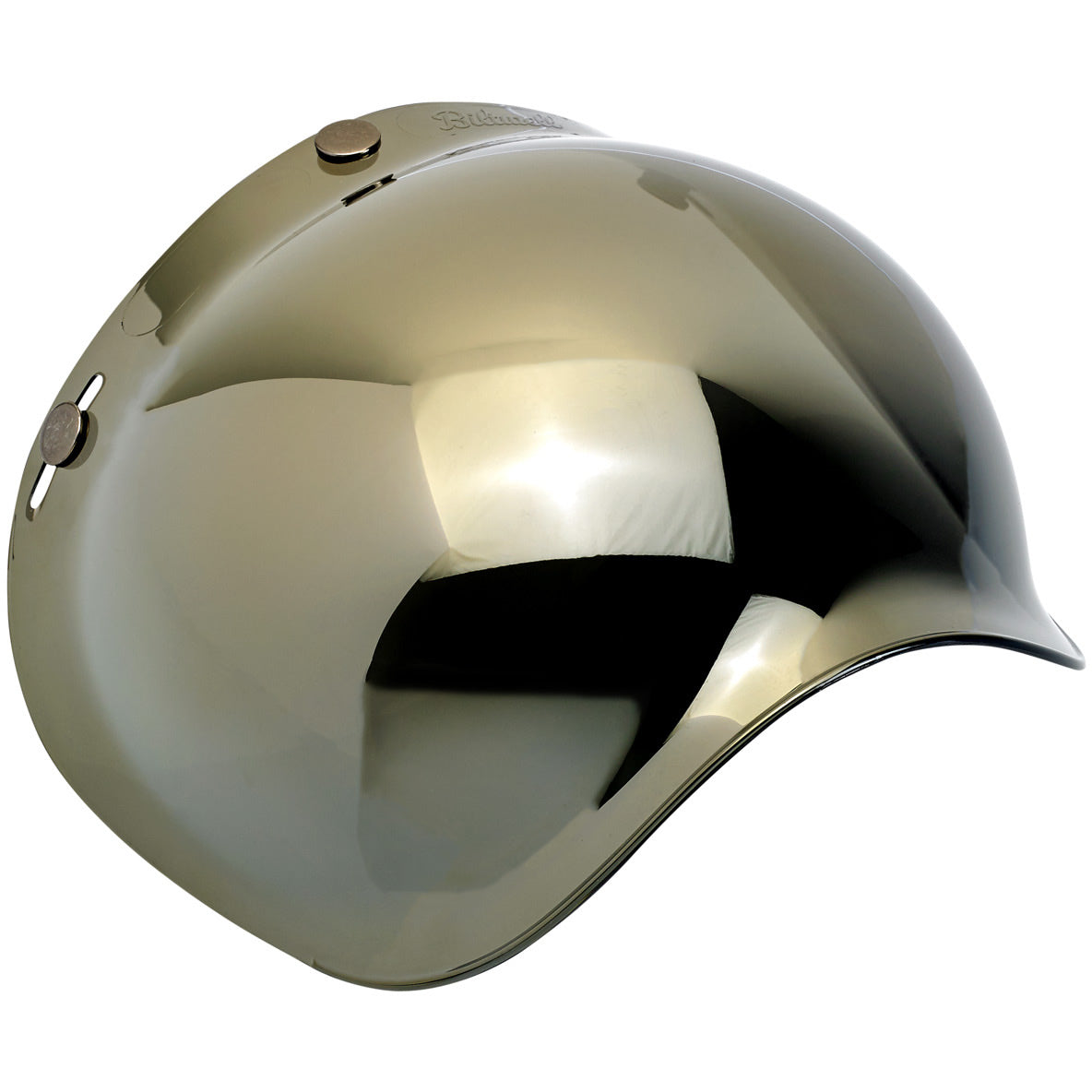 Bubble universelle argentée pour casque moto Gringo et 3 points par Biltwell