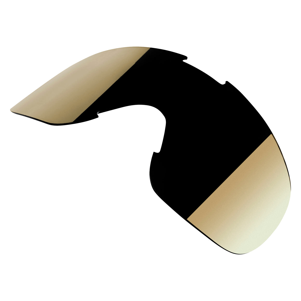 Overland 2.0 Goggle Lens - Gold Mirror / Smoke