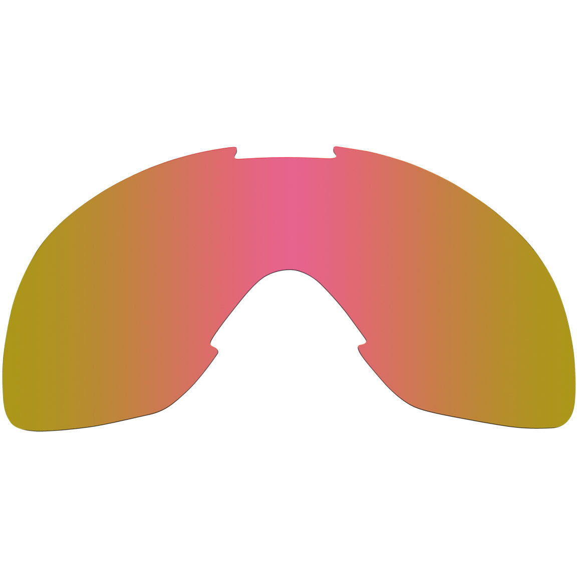 Overland 2.0 Goggle Lens - Pink Mirror / Brown