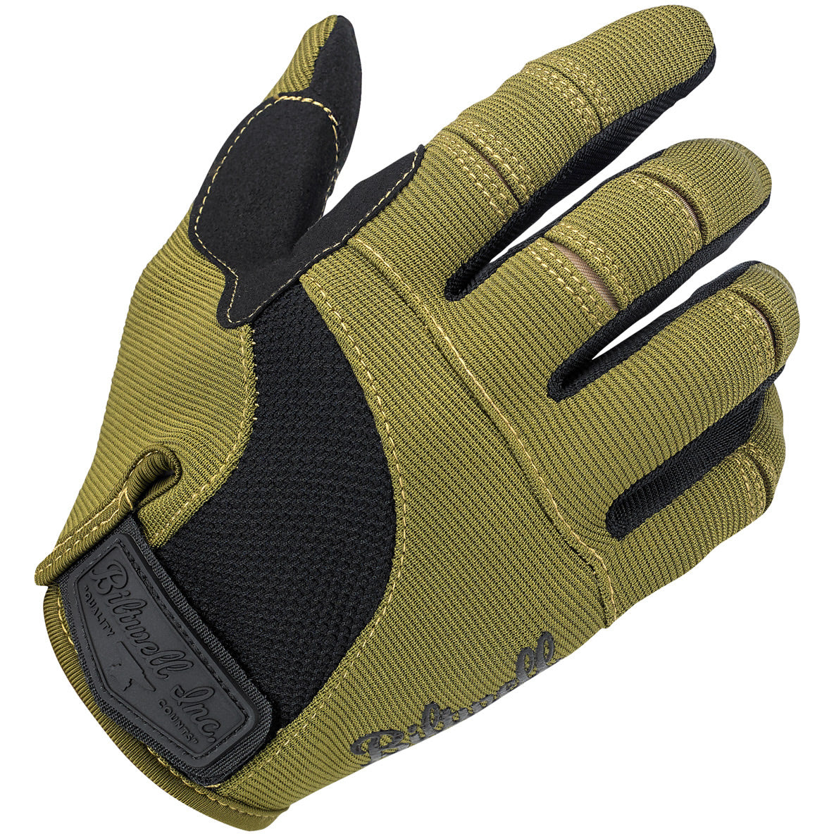 Moto Gloves - Olive/Black