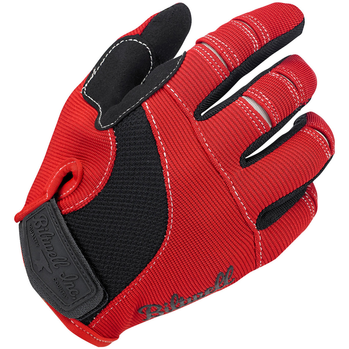 Moto Gloves - Red/Black/White