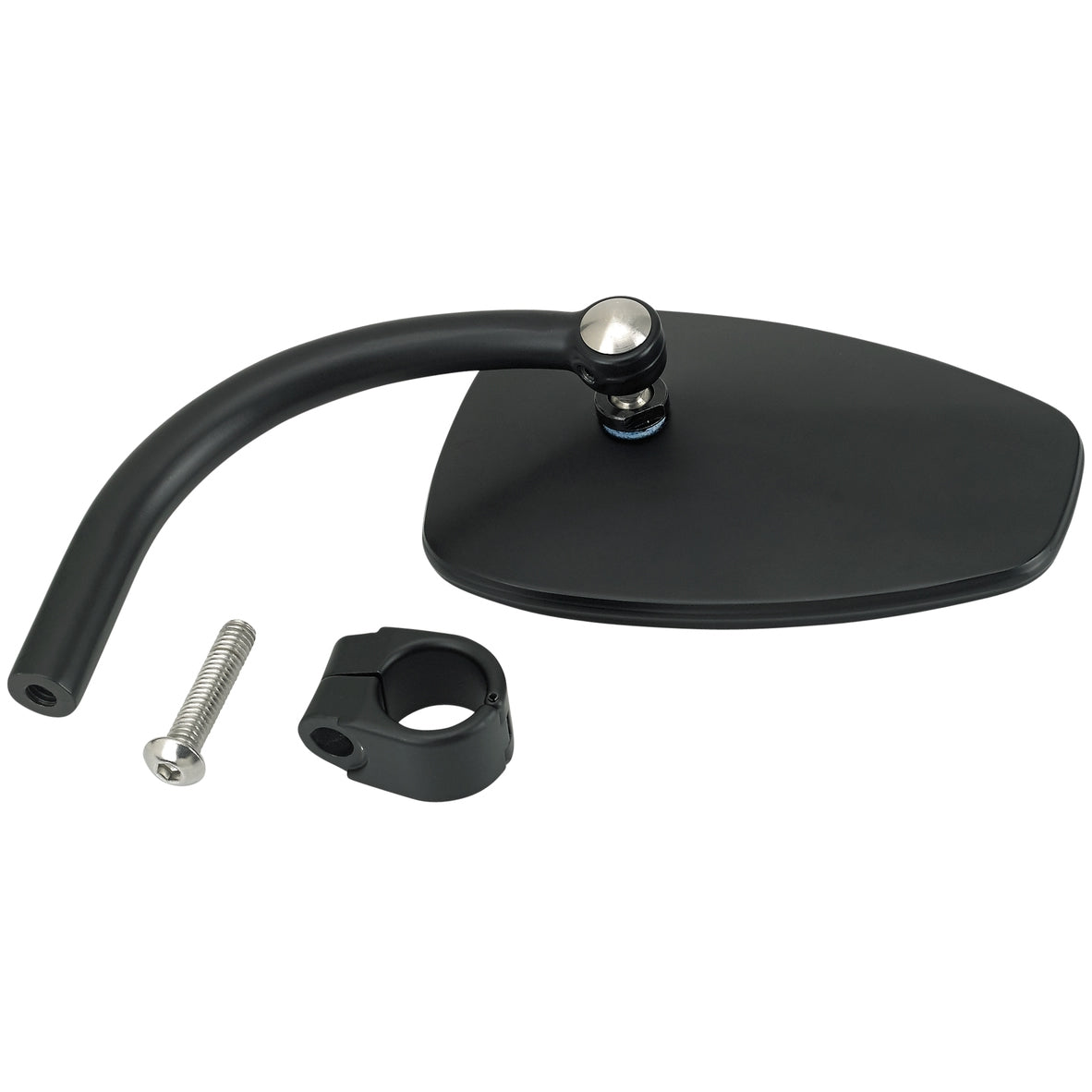 Utility Mirror Teardrop CE Clamp-on - Black