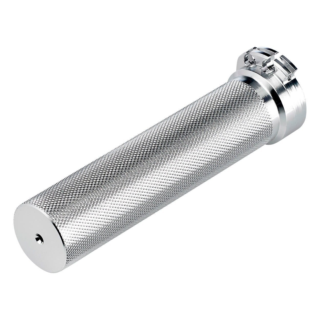 Whiskey Throttle Tube 1" - Silver