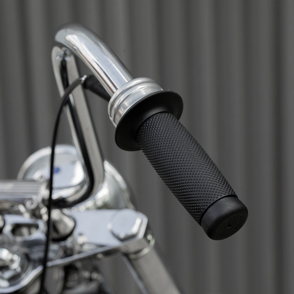 Biltwell Renegade Griffe 1" | Schwarz | Thunderbike