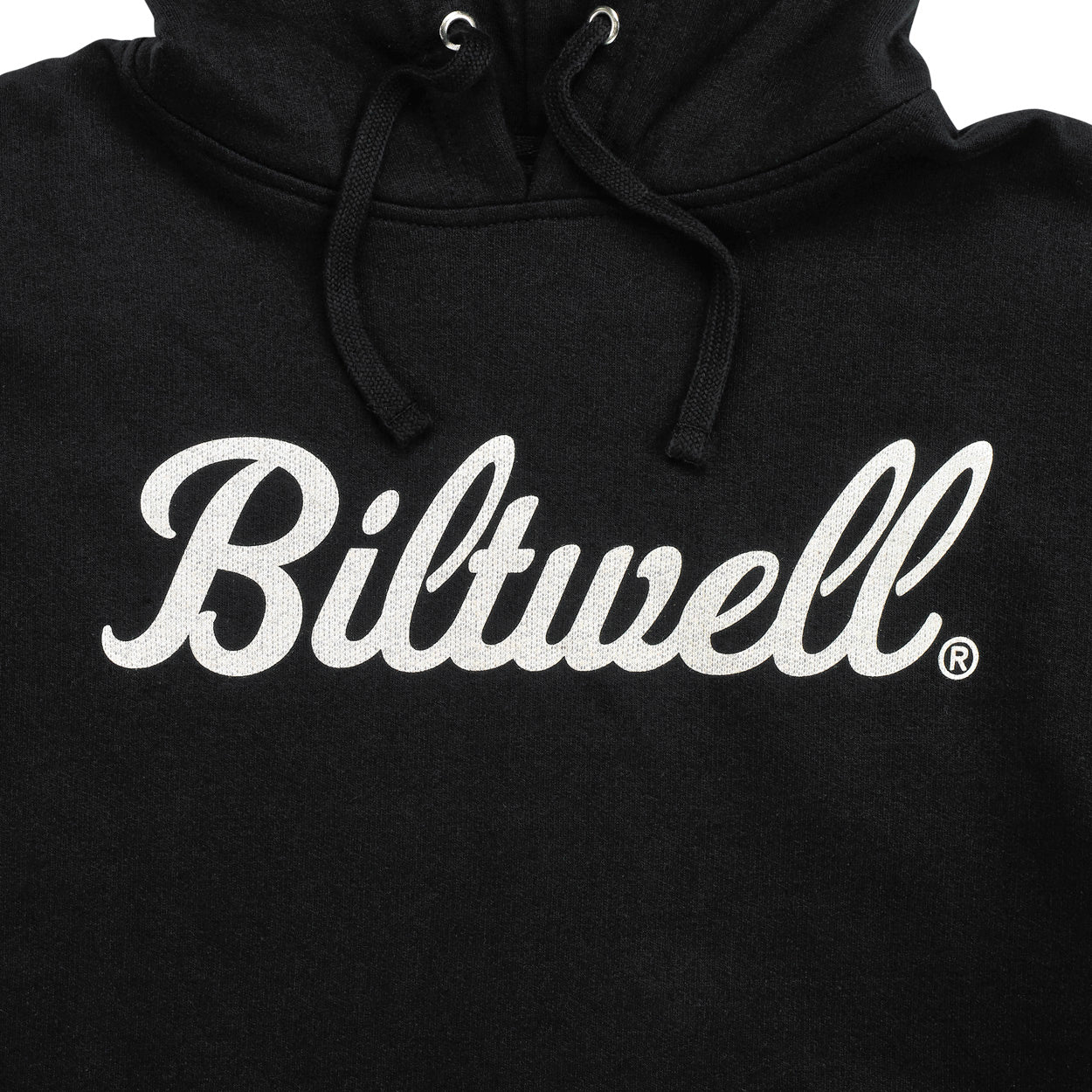 CLOSEOUT Script Pullover Hoodie - Black