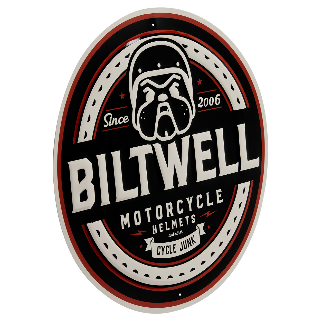 Biltwell Shop Sign - Bulldog