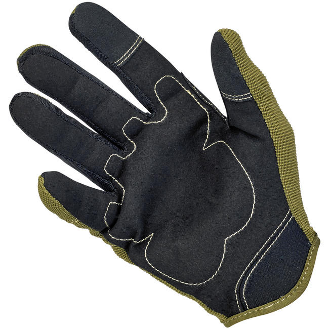 Moto Gloves - Olive/Black