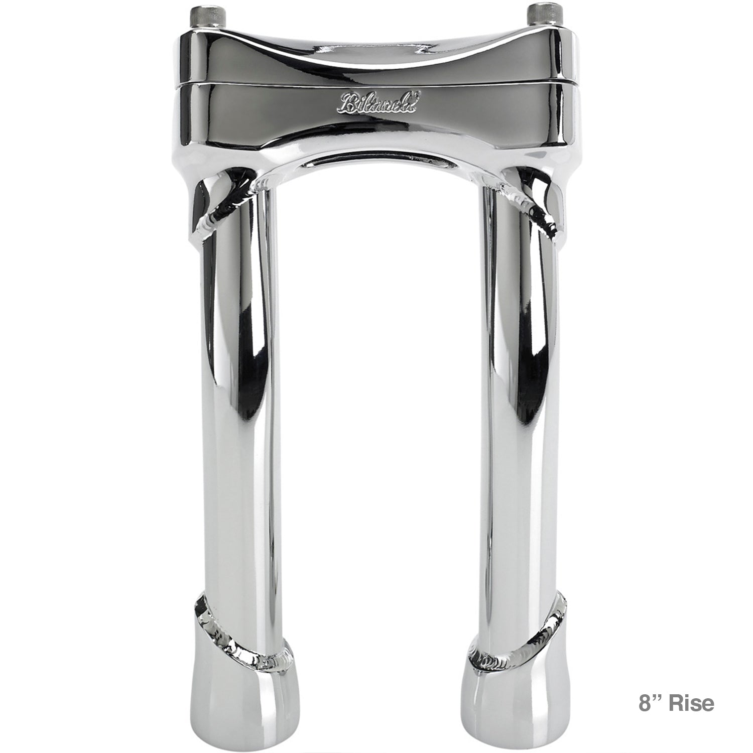 Murdock Pullback Risers 6" 8" 10" 12" - Chrome