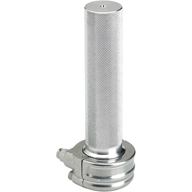 Cast Whiskey Throttle 1&quot; Dual - Polished