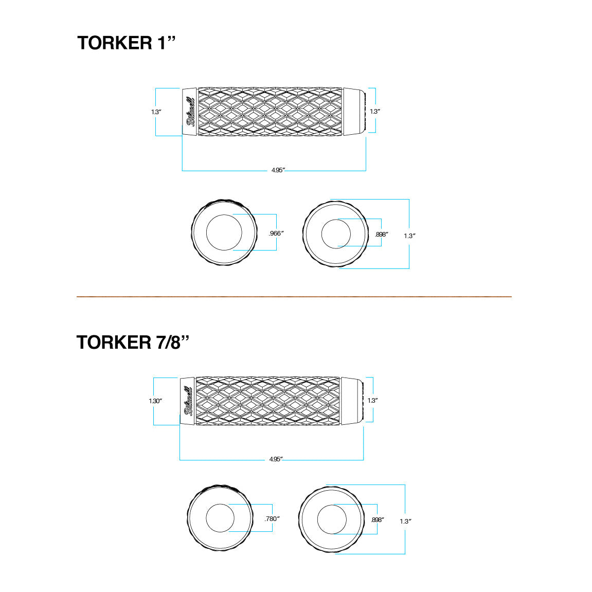 CLOSEOUT Torker TPV Grips