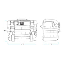 EXFIL-18 Saddlebags Black