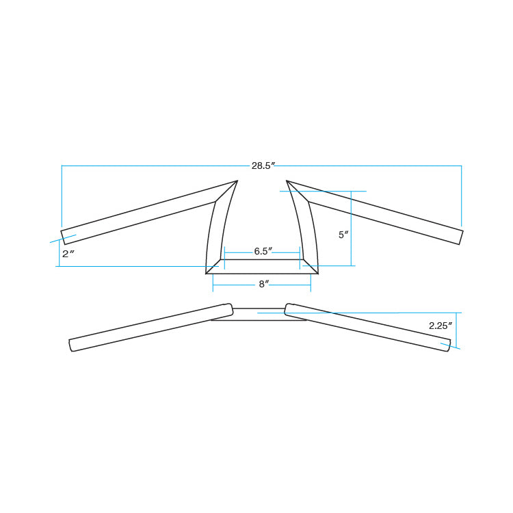 CLOSEOUT Keystone 7/8" - Chrome