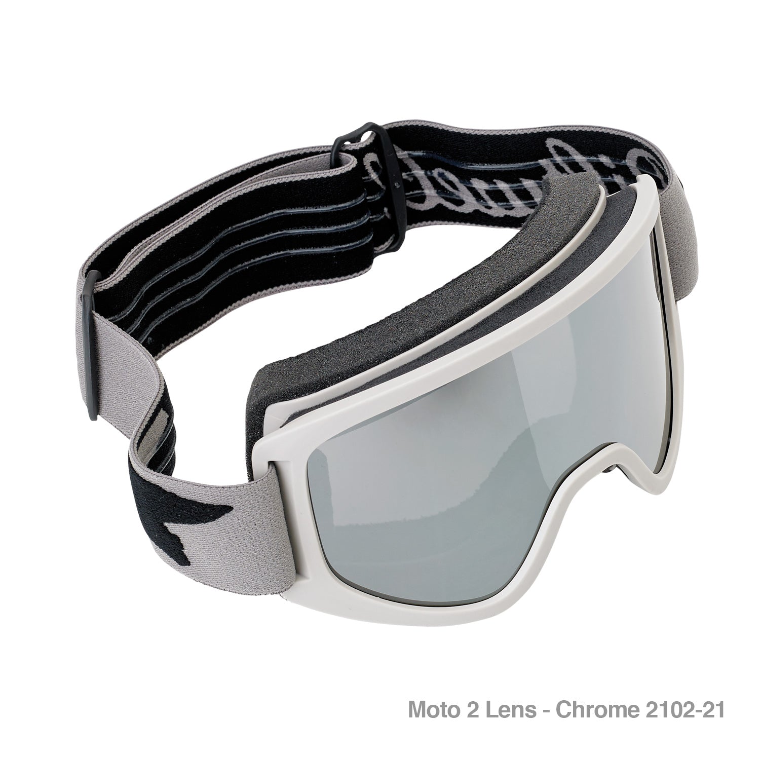Moto 2.0 Goggle Lens - Chrome Mirror